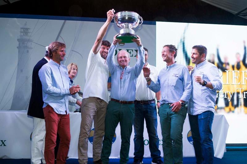 17th participation for Géry Trentesaux who won overall with his JPK 10.80 Courrier du Leon in the 2015 edition photo copyright ELWJ Photography taken at Royal Ocean Racing Club and featuring the IRC class