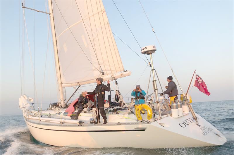 OGR2023 Adventure Class Entry “Outlaw” crosses the Atlantic 'home' towards race start - photo © Outlaw Team