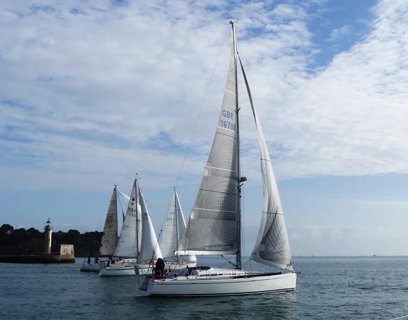 Start at Binic during the RCIYC 26th Waller-Harris Two-handed Triangle Race - photo © Bill Harris