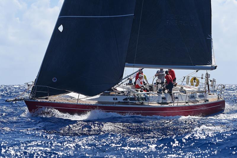 Ross Applebey's Scarlet Oyster during the RORC Cowes – Dinard – St Malo Race - photo © Rick Tomlinson