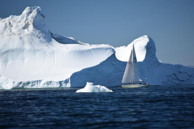 S&S Contessa 38 Flycatcher of Yar (GBR) in Disko Bay, Greenland - photo © Flycatcher of Yar