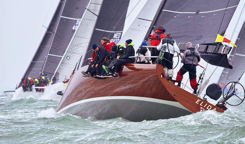 50th Rolex Fastnet Race start - photo © Tom Hicks / www.solentaction.com