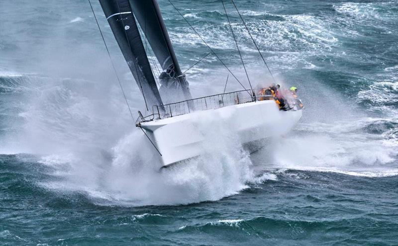 Bryon Ehrhart's Lucky was previously the line honours winner Rambler 88 - 2023 Rolex Fastnet Race - photo © Paul Wyeth / pwpictures.com