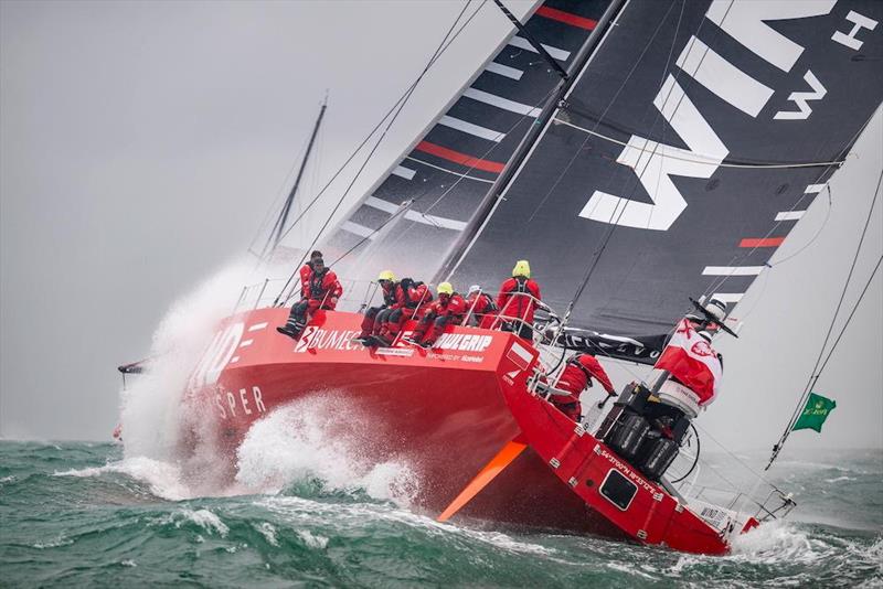 VO65 Wind Whisper, skippered by Pablo Arrarte in the 2023 Rolex Fastnet Race photo copyright Rolex / Kurt Arrigo taken at Royal Ocean Racing Club and featuring the IRC class