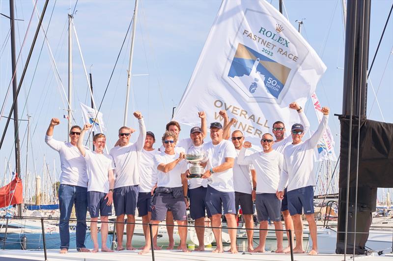 Swiss entry Caro, skippered by Max Klink wins the 50th Rolex Fastnet Race - photo © Luca Butto