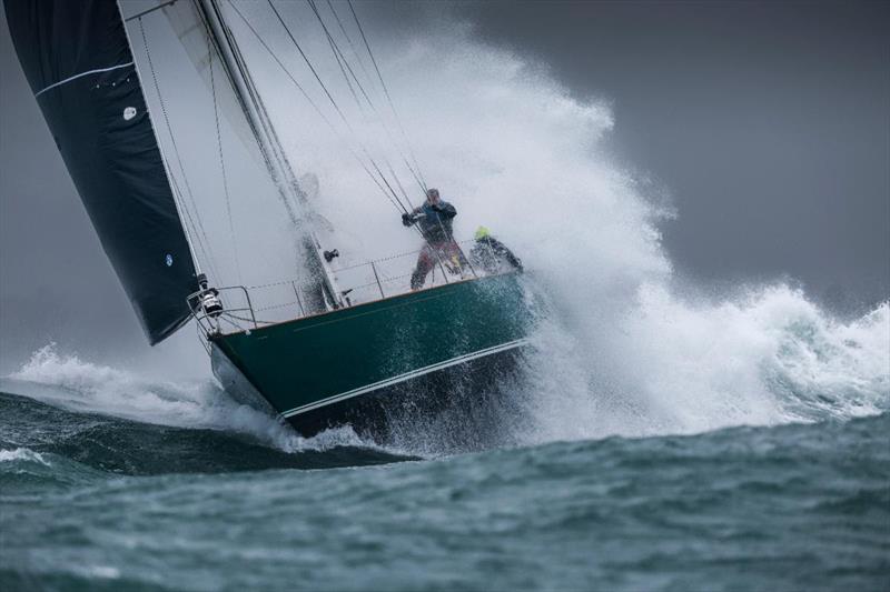 RORC Photographer Paul Wyeth captured the brutal conditions faced by the fleet at the start of the 50th Edition Rolex Fastnet Race - photo © Paul Wyeth / pwpictures.com