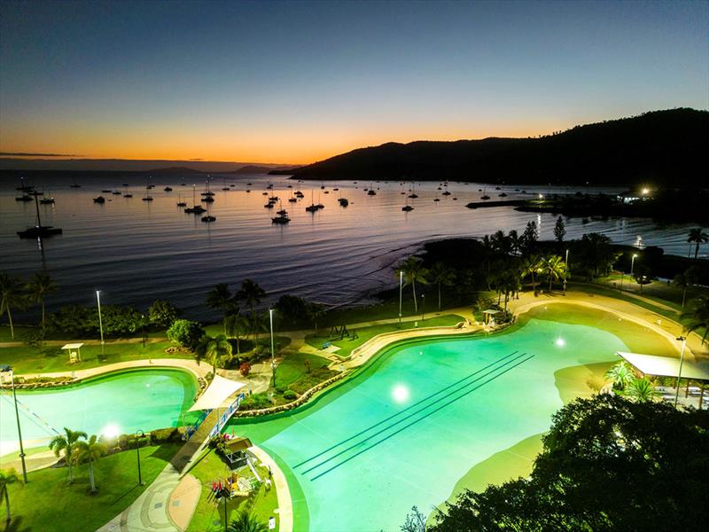 Sunrise from Airlie Beach lagoon - Airlie Beach Race Week - photo © Andrea Francolini