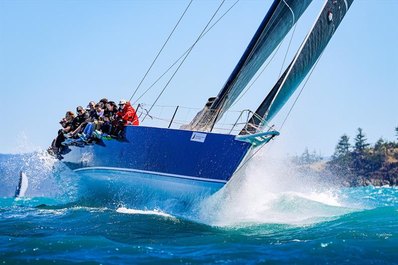 Yeah Baby powering - 2023 Hamilton Island Race Week, Day 1 - photo © Salty Dingo