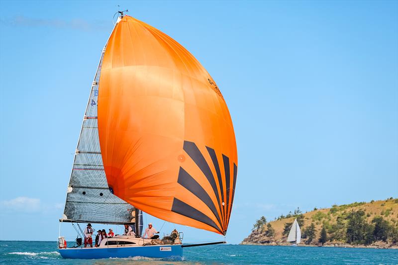 Hamilton Island Race Week - Barely Legal in full flight photo copyright Salty Dingo taken at Hamilton Island Yacht Club and featuring the IRC class