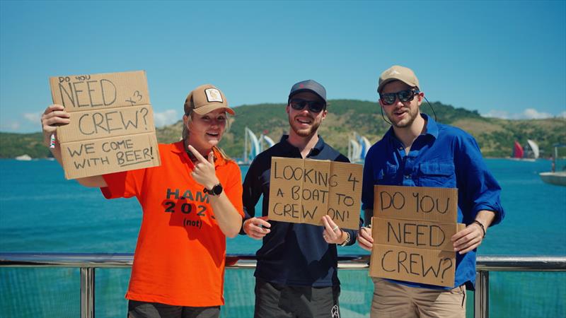 Broadkast - Pippa, Matt and Ben from Masala - 2023 Hamilton Island Race Week, Day 3 - photo © Salty Dingo