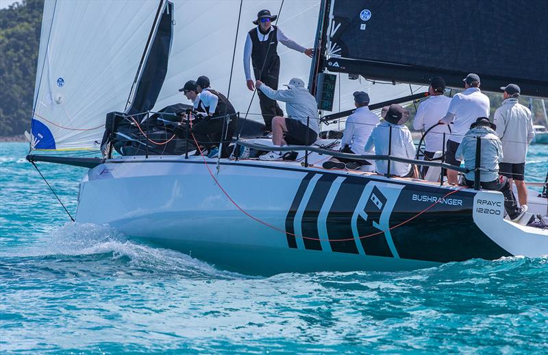 Gerry Hutton's M.A.T. 1220 - Bushranger photo copyright Bow Caddy Media taken at Hamilton Island Yacht Club and featuring the IRC class