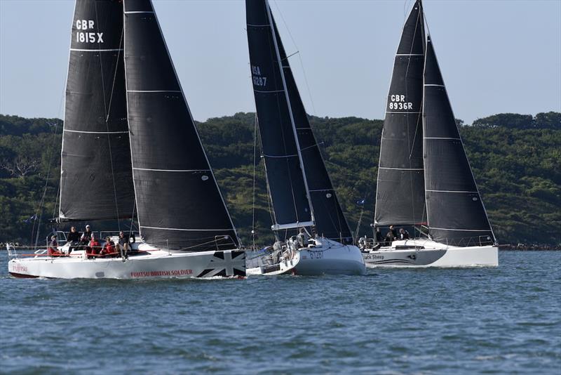 Sun Fast 3600s Fujitsu British Soldier and Black Sheep Rick photo copyright Rick Tomlinson / RORC taken at Royal Ocean Racing Club and featuring the IRC class