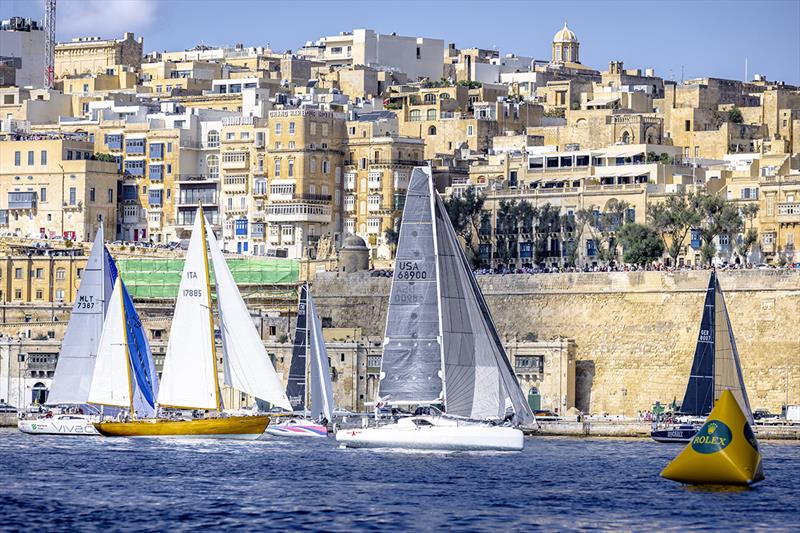 Rolex Middle Sea Race photo copyright Rolex / Kurt Arrigo taken at Royal Malta Yacht Club and featuring the IRC class