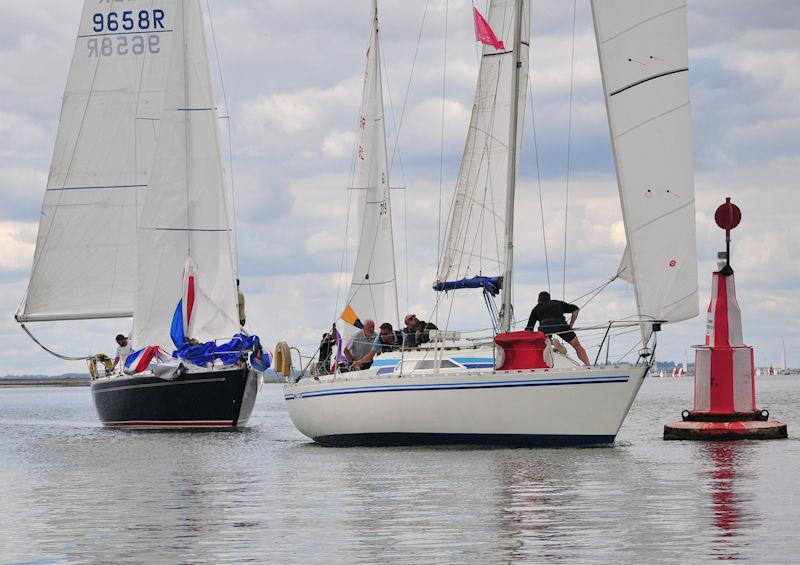 Burnham Week 2023 Day 3 photo copyright Alan Hanna taken at Burnham Sailing Club and featuring the IRC class