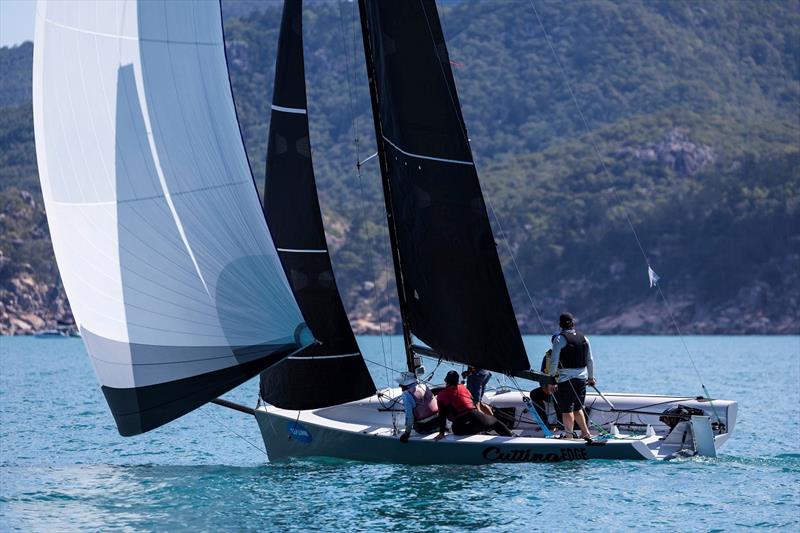 Cutting Edge did not have a problem with the light airs - SeaLink Magnetic Island Race Week photo copyright Andrea Francolini / SMIRW taken at Townsville Yacht Club and featuring the IRC class