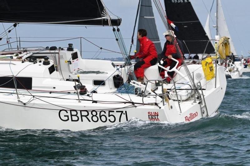 Overall success for Rob Craigie and Deb Fish on Bellino in the 2023 RORC Season's Points Championship  - photo © Rick Tomlinson / www.rick-tomlinson.com