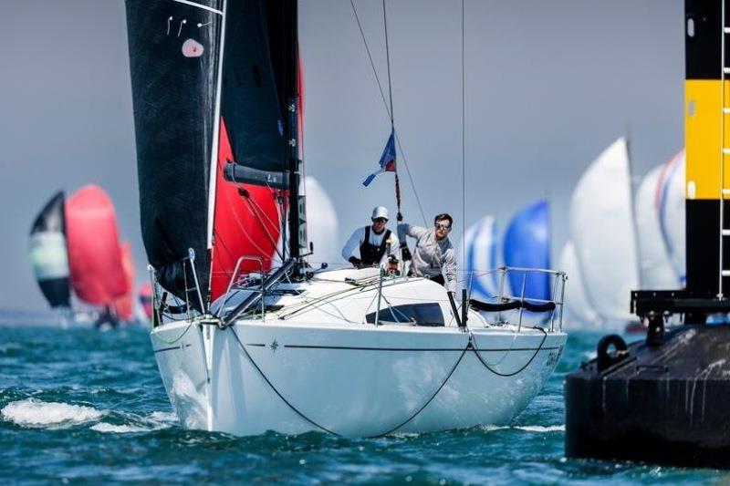 Tim Goodhew & Kelvin Matthews racing Sun Fast 3200 Cora had a fantastic season, winning IRC Two-Handed, IRC Three and the stand alone RORC Double Handed National Championship - photo © Paul Wyeth / www.pwpictures.com