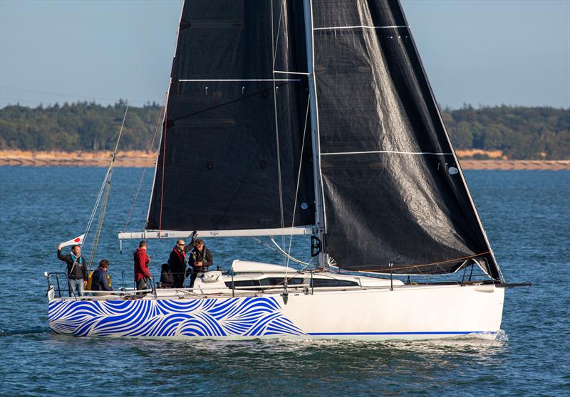 JOG Cowes to Poole Race Start photo copyright Martin Augustus / www.sailingimages.co.uk taken at Junior Offshore Group and featuring the IRC class