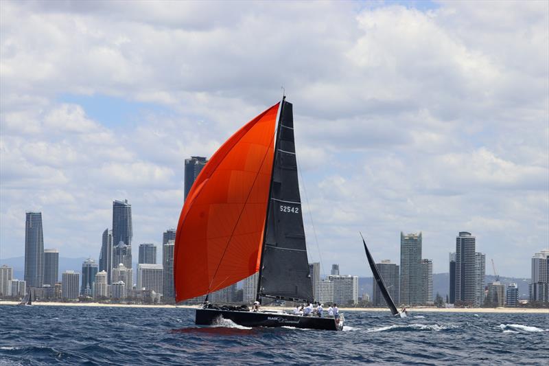 Black Diamond - 14th Bartercard Sail Paradise 2023 photo copyright Southport Yacht Club taken at Southport Yacht Club, Australia and featuring the IRC class