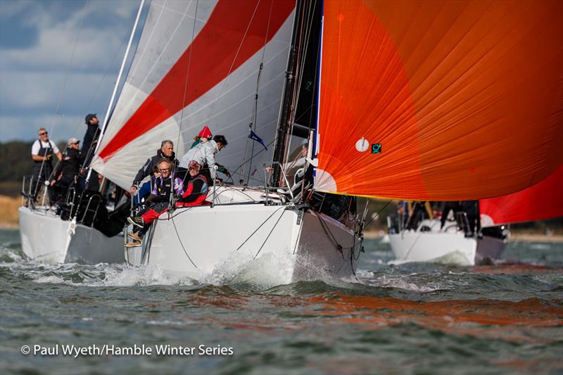 Elysium IV during 42nd Hamble Winter Series Week 2