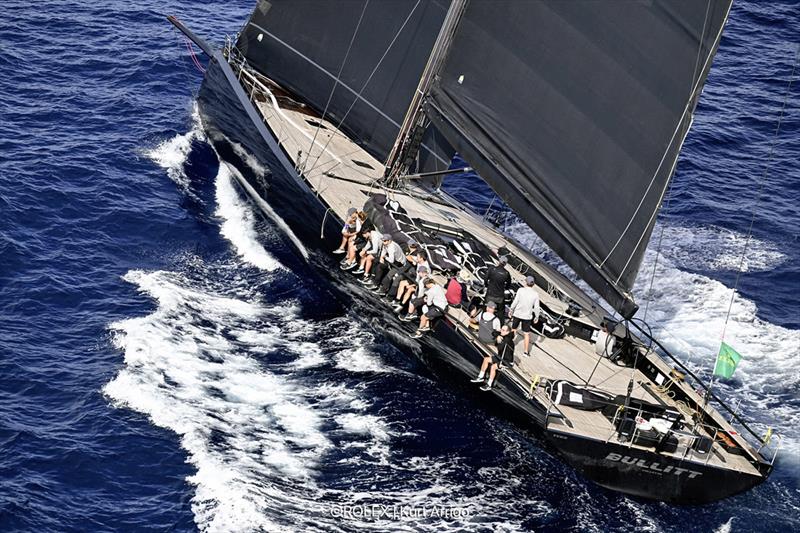 2023 Rolex Middle Sea Race - Bullitt, Sail no: ITA 1493, Model: Wally 93 Judel / Vrolijk, Skipper: Andrea Recordati, Owner: Andrea Recordati photo copyright Kurt Arrigo taken at Royal Malta Yacht Club and featuring the IRC class