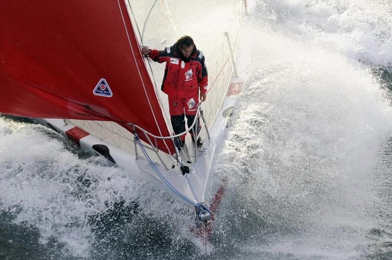 Andrea Mura - Route du Rhum - October 2010 - photo © AFPA