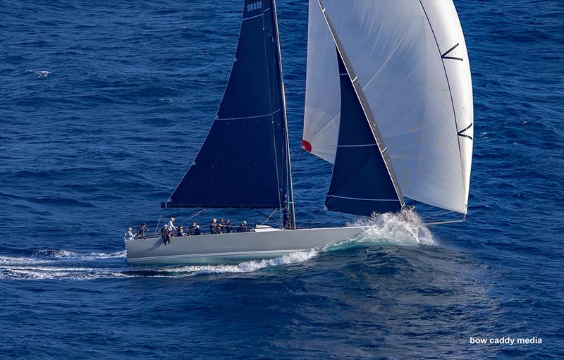I love my wet weather gear... (You'd want to!) photo copyright Bow Caddy Media taken at Cruising Yacht Club of Australia and featuring the IRC class