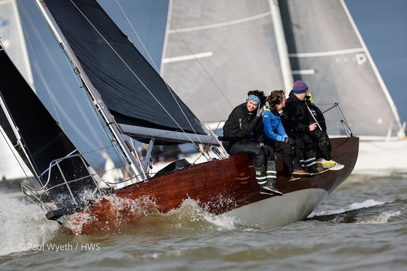 Wavetrain - 42nd Hamble Winter Series - Week 5 - photo © Paul Wyeth / www.pwpictures.com