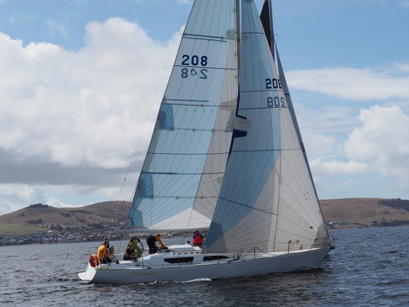 Hobart Combined Clubs Long Race Series - Race 3: Sundowner wins Division 1 on IRC photo copyright Ed Glover taken at Bellerive Yacht Club and featuring the IRC class