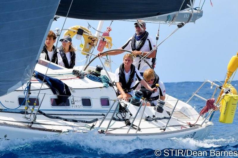 Sail Racing Academy's Escapado racing in STIR 2023 photo copyright Dean Barnes taken at St. Thomas Yacht Club and featuring the IRC class