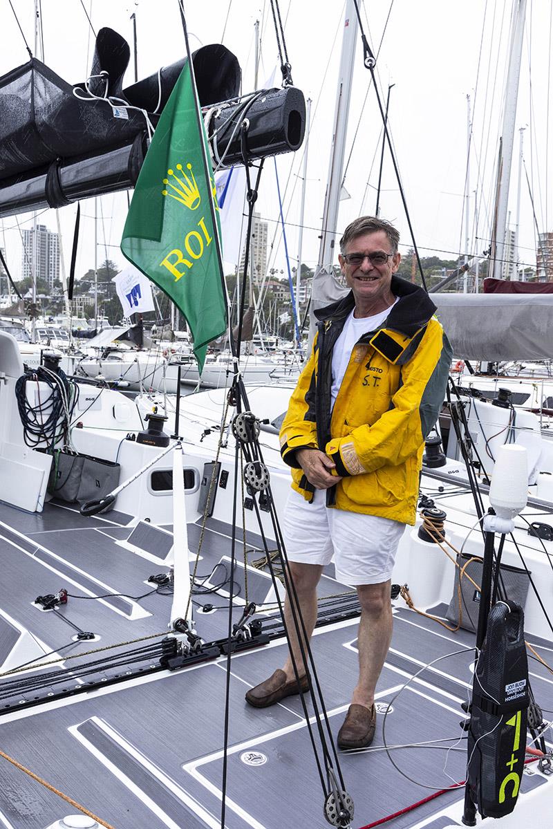 Owner and skipper of Atomic Blonde, Simon Torvaldsen - photo © Andrea Francolini