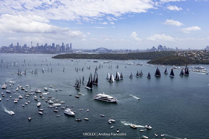 2023 Rolex Sydney Hobart Yacht Race start - photo © ROLEX / Andrea Francolini