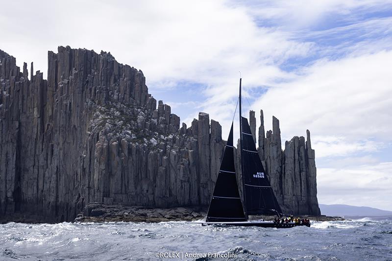 Alive passing Tasmania's most iconic backdrop - 2023 Rolex Sydney Hobart Yacht Race - photo © Rolex / Andrea Francolini