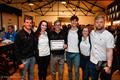 JOG 'Sailfish' crew: James Upton, Léna Roger, Oliver Hawkins, Ewan Pett, Jasmine Crisp, Morgan James © Paul Wyeth / www.pwpictures.com