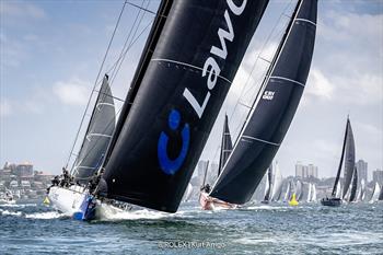 sydney to hobart maxi yachts 2023