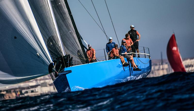 RORC Transatlantic Race 2024 Start - Chris Sheehan's PAC 52 Warrior Won (USA) photo copyright Robert Hajduk taken at Royal Ocean Racing Club and featuring the IRC class