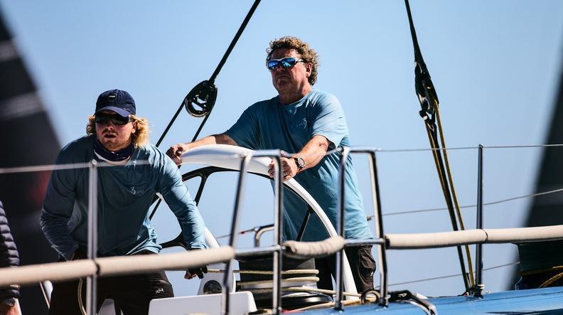 RORC Transatlantic Race 2024 - Chris Sherlock at the helm of Leopard 3 - photo © Robert Hajduk