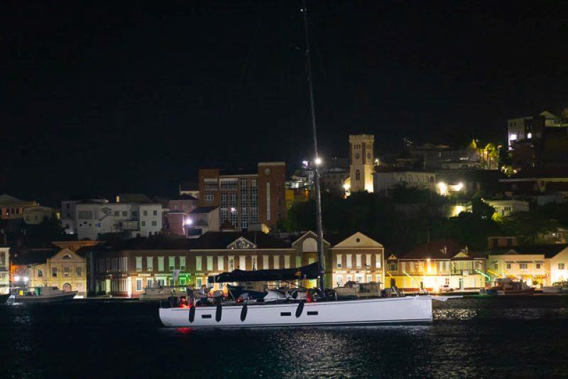 Heading for the dock at Port Louis Marina - 2024 RORC Transatlantic Race - photo © Arthur Daniel / RORC