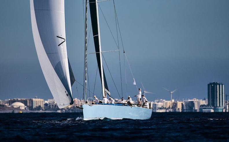 Marten 49 Moana (GER) at the start of the 2024 RORC Transatlantic Race photo copyright Robert Hajduk / RORC taken at Royal Ocean Racing Club and featuring the IRC class