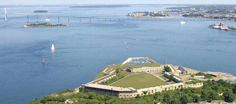 Fort Adams State Park in Newport, Rhode Island photo copyright Discover Newport taken at Royal Bermuda Yacht Club and featuring the IRC class