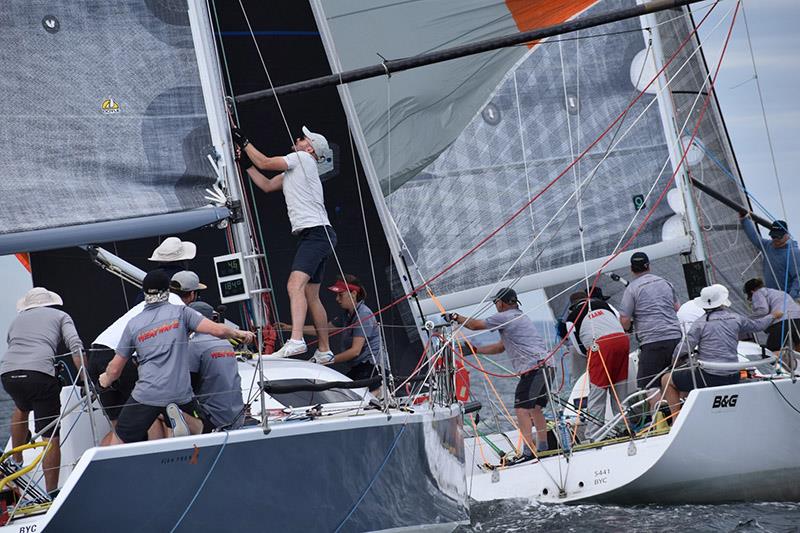 Expect tight racing from the Mumm 36 boats in the Banjo's Shoreline Crown Series Belerive Regatta - photo © Jane Austin