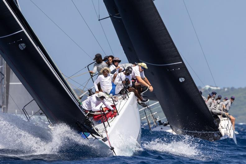 RP37 Warthog (ANT), skippered by Jules Mitchell and Ed Bell's JPK 1180 Dawn Treader (GBR) - RORC Nelson's Cup Series - photo © Tim Wright / photoaction.com
