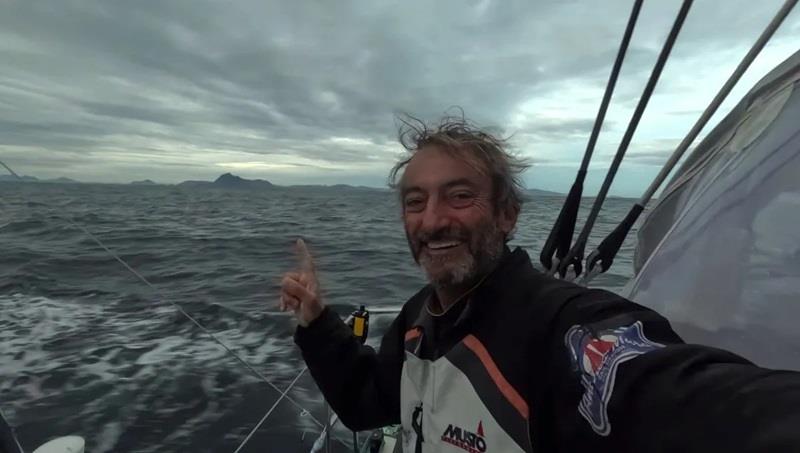 Andrea Mura – Vento di Sardegna – Cape Horn (ex Wind Express – Vendée Globe 2000) - Global Solo Challenge photo copyright Global Solo Challenge taken at  and featuring the IRC class