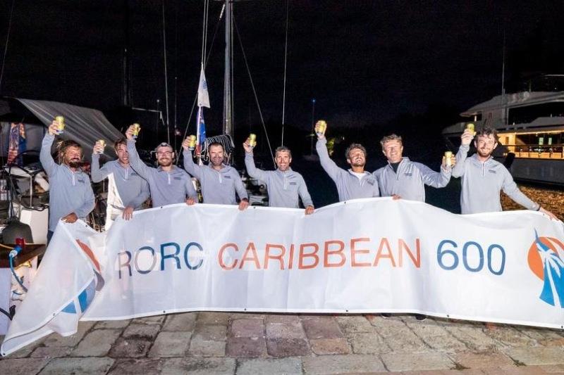 Richard Fromentin's Team on his JPK 1180 Cocody (FRA) - RORC Caribbean 600 photo copyright William Simpson taken at Royal Ocean Racing Club and featuring the IRC class