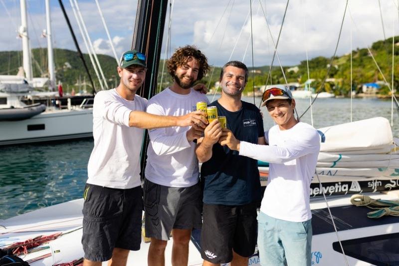 Sogestran Seafrigo LHOR One (FRA) Team - Pierrick Letouzé Valentin Sipan, Alexis Loison, Guillaume Pirouelle - RORC Caribbean 600 photo copyright Arthur Daniel / RORC taken at Royal Ocean Racing Club and featuring the IRC class