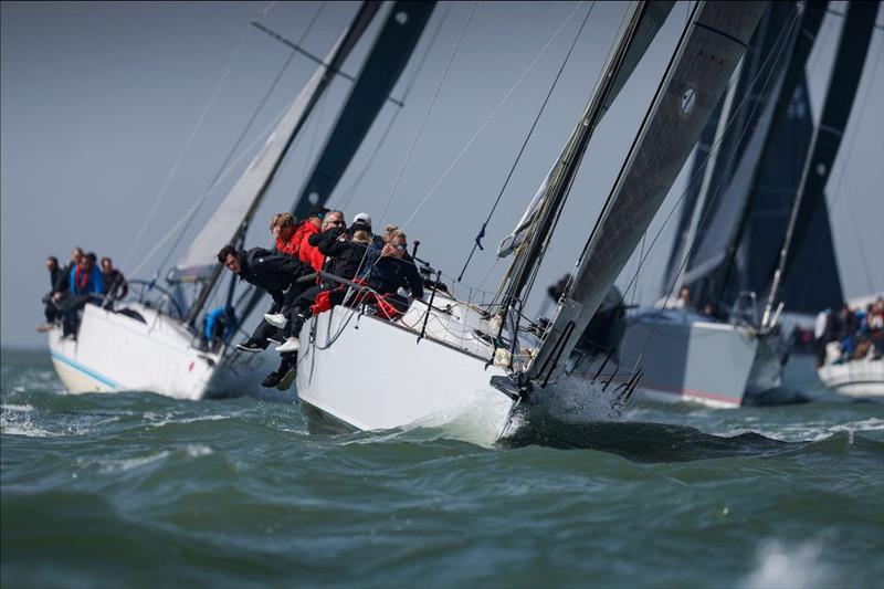 Racing at the RORC Easter Challenge - photo © Paul Wyeth / RORC