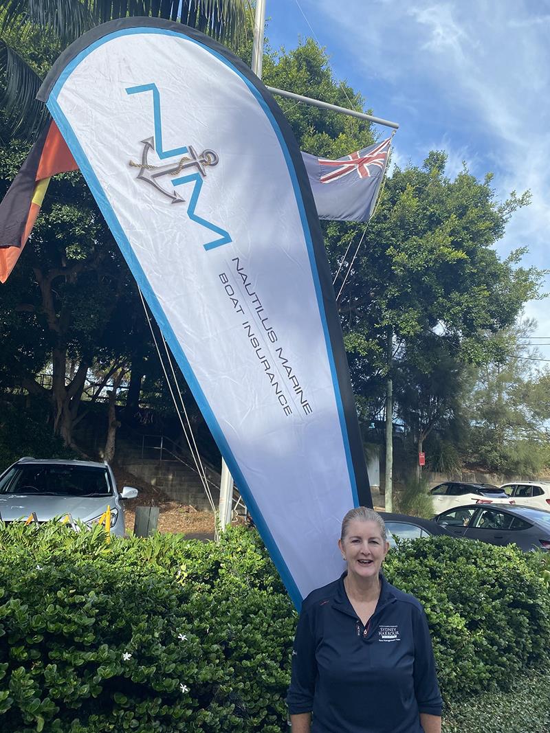 Jenni Birdsall at MHYC this morning - 2024 Nautilus Marine Insurance Sydney Harbour Regatta photo copyright Di Pearson taken at Middle Harbour Yacht Club and featuring the IRC class