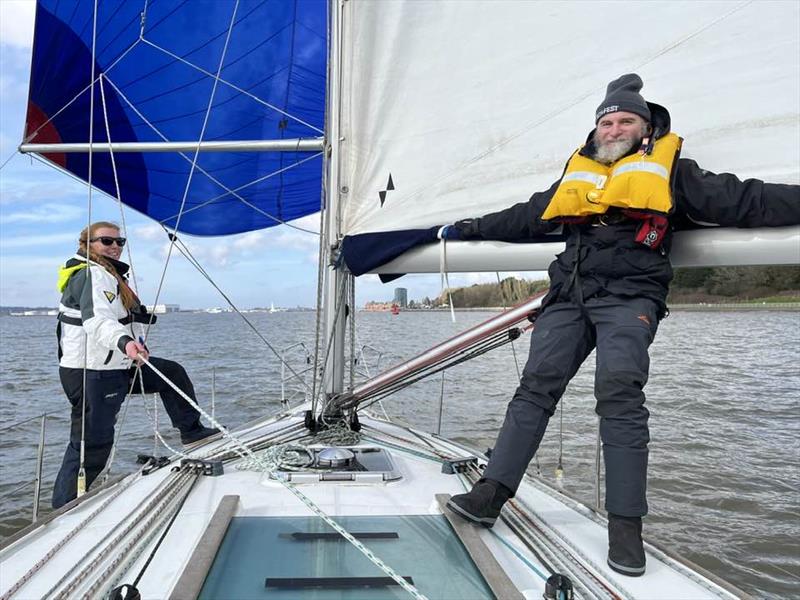 Liverpool Yacht Club Brass Monkey Series photo copyright Jan Anderton taken at Liverpool Yacht Club and featuring the IRC class