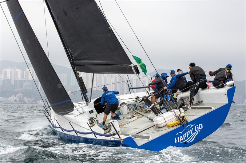 Happy Go. Rolex China Sea Race 2024 photo copyright RHKYC / Guy Nowell taken at Royal Hong Kong Yacht Club and featuring the IRC class