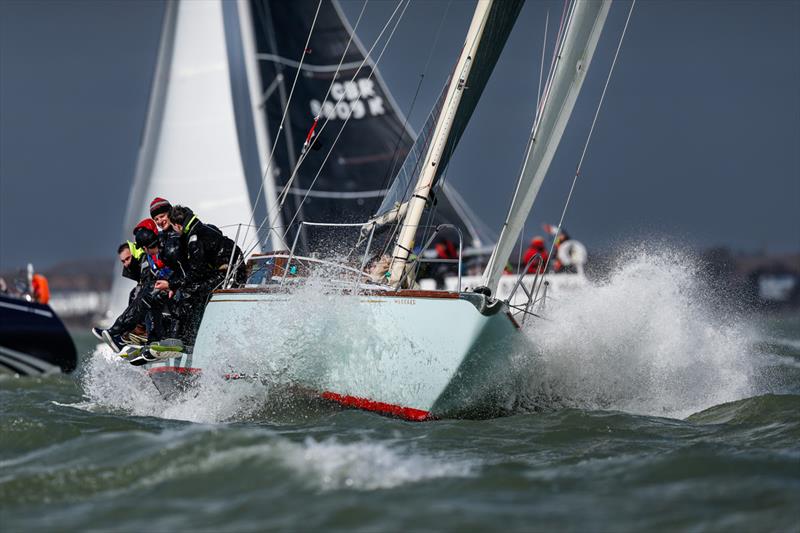 Giles 39 Classic Whooper - 2024 RORC Easter Challenge photo copyright Paul Wyeth / RORC taken at Royal Ocean Racing Club and featuring the IRC class